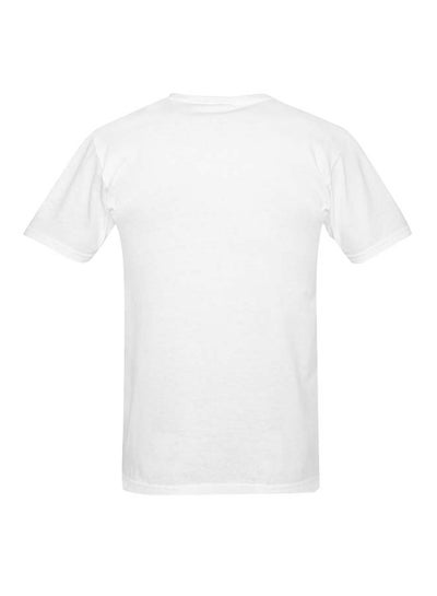 Spider Man Design Short Sleeve T-Shirt White