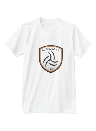 Al Shabab FC Printed T-shirt White