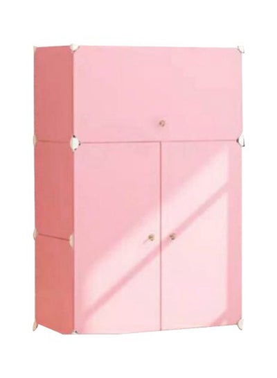 Shoe Rack Cupboard Pink 93centimeter