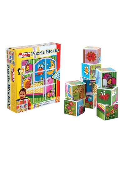 9-Piece Puzzle Blocks Set