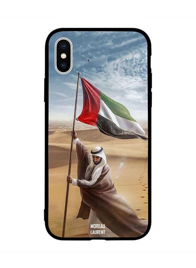 Protective Case Cover for Apple iPhone XS Max Sheikh Zayed Planted UAE Flag