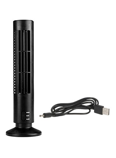 Portable USB Tower Fan 177895 Black
