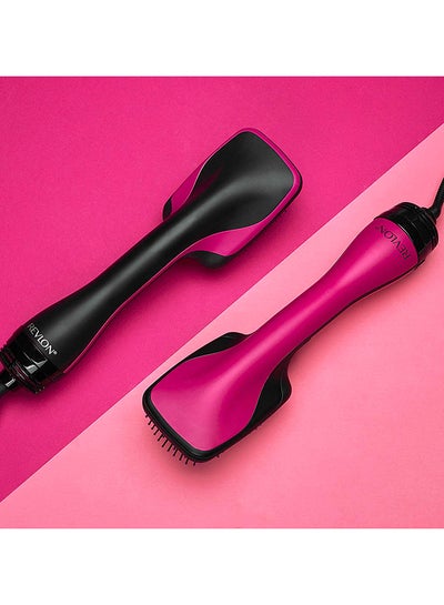 One-Step Hair Dryer And Styler Red 10x29x25centimeter