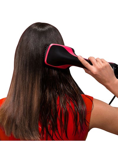 One-Step Hair Dryer And Styler Red 10x29x25centimeter