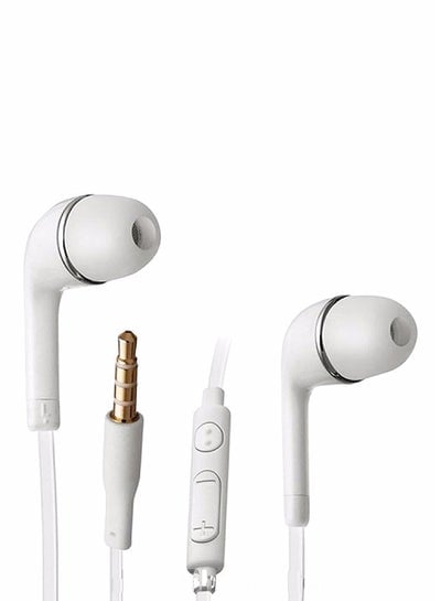 J5 Wired In-Ear Headphones With Mic White