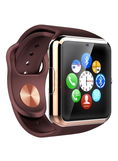 Bluetooth Smartwatch Brown/Gold