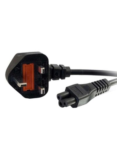 Laptop Power Cable With EU Plug Black/Red