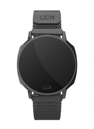 Stainless Steel Digital Watch 1441 - 43 mm - Black