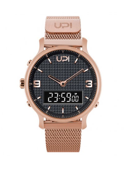 Stainless Steel Analog & Digital Watch 1520 - 43 mm - Rose Gold