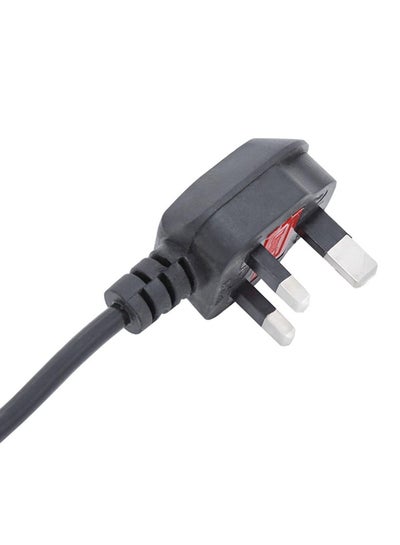 3 Pin Desktop Power Cable with Fuse black