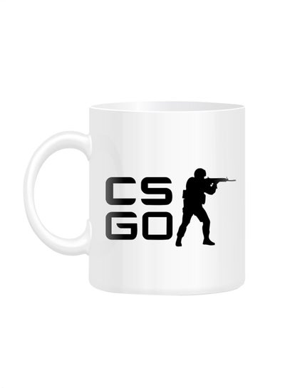 Counter Strike Printed Mug White 10centimeter