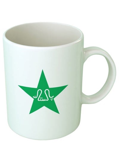 Pakistan Cricket Team Coffee Mug White 11ounce