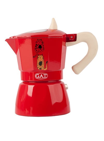 Istanbul Red Coffee Maker Red/Beige 150ml