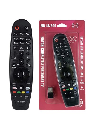 MR-18/600 Replacement Magic TV Remote Control compatible with most LG Televisions Smart TVs Netflix and Prime Hot button Black