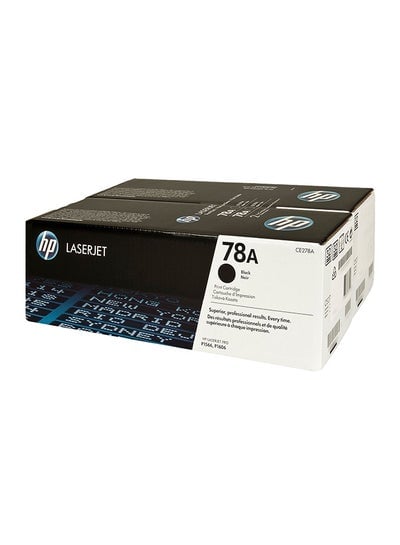 Pack Of 2 78A Laserjet Toner Cartridge Set Black