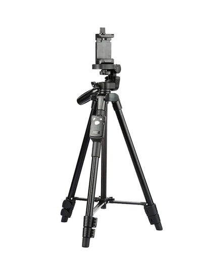 Vct-5208 43cm Tripod For Mobile Phone Dslr Sports Camera Selfie With Remote Stick Black