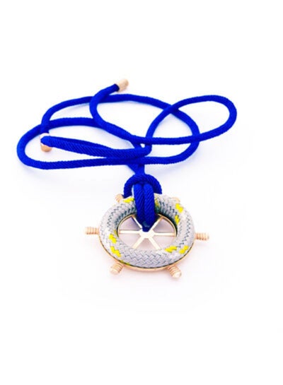 Sailor's Rudder Designed Pendant Necklace
