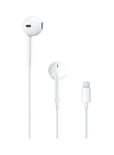 Earbuds With Lightning Connector White