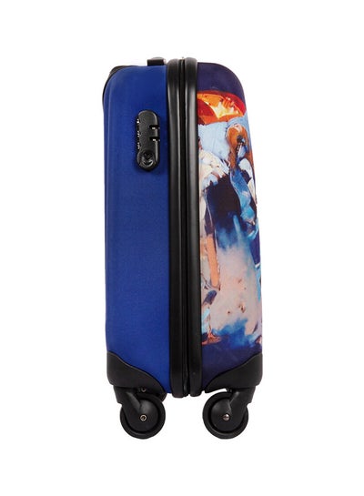 Canvas Luggage 18 Navy Blue