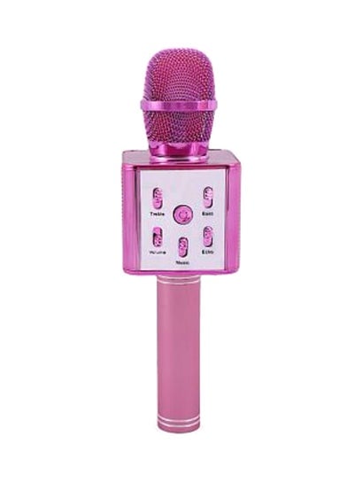Wireless Handheld Bluetooth Microphone MP-053 Pink/White