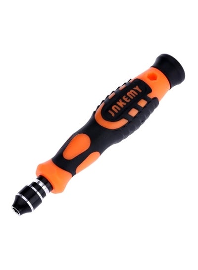 52-In-1 Screwdriver Set Orange/Black/Silver 15.5x11x2.7centimeter