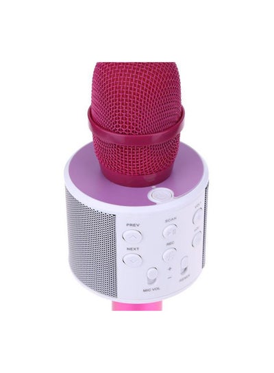 Bluetooth Karaoke Microphone Pink/Silver WS-858-1 Pink