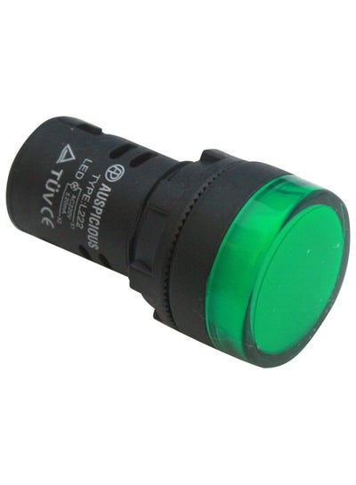 Pilot Light Indicator Black/Green 51millimeter