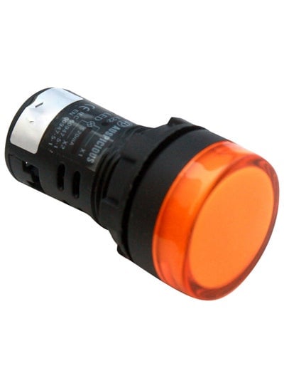 L22 Series Pilot Light Indicator Black/Yellow 51millimeter