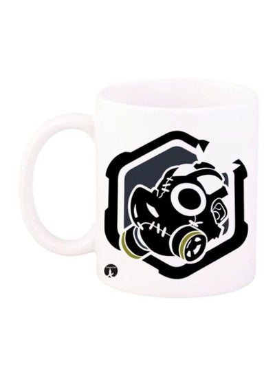 Overwatch Printed Coffee Mug White/Black