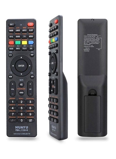 Remote Control For LCD/LED TV Black