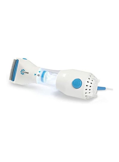 Electric Head Lice Comb White/Blue