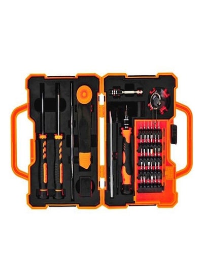 45-Piece Repair Kit Set Black/Orange/Silver