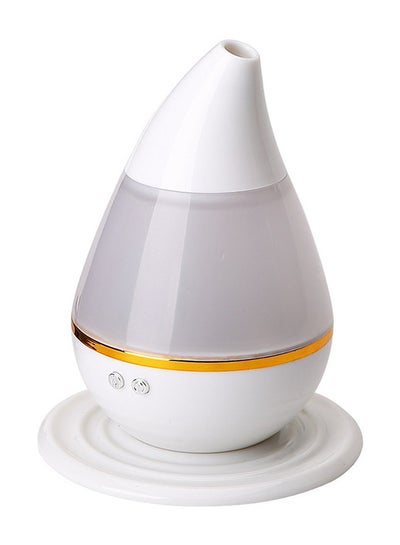 Ultra-Quiet Ultrasonic Air Humidifier 3D Effect Aromatherapy Diffuser DQ71701 White