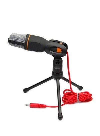 Wired Stereo Condenser Microphone With Holder Clip 4457600182 Black