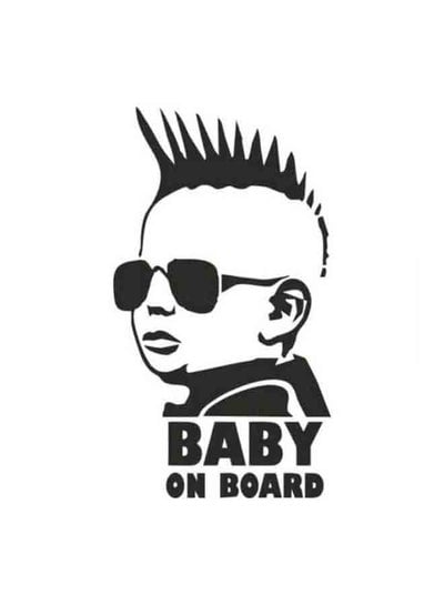 Baby On Board Reflective Tape Car Sticker