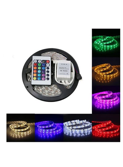 LED Strip Light With Remote Multicolour 5meter