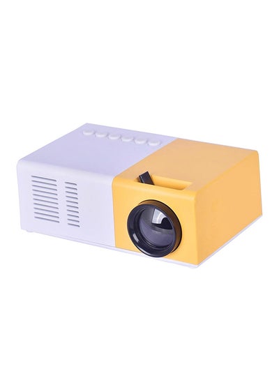 4K 3D Full HD Projector With TF Support 412361 Yellow