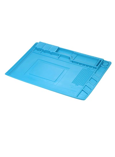 Heat Insulation Silicone Pad Blue 450 x 300millimeter