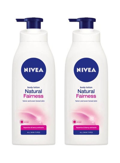 Pack of 2 Natural Fairness Body Lotion 400+400ml