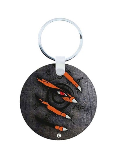 Naruto Printed Wooden Keychain