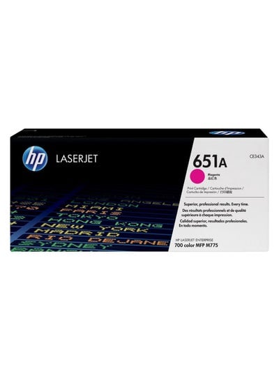 651A Print Cartridge For Laserjet Magenta