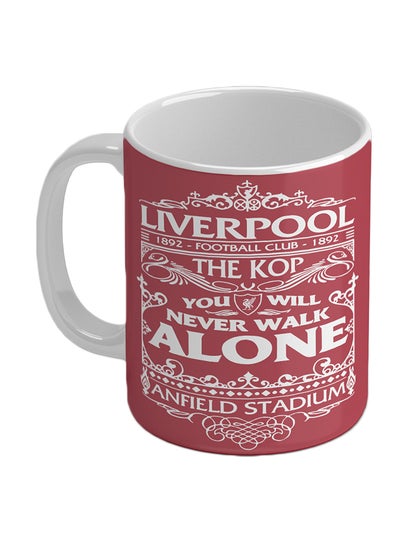 Liverpool F.C.: You'll Never Walk Alone Coffee Mug Multicolour 8.2 x 9.5centimeter