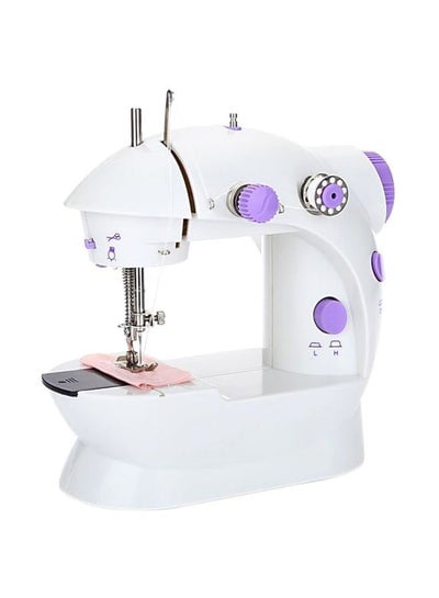 Multi-Functional Sewing Machine White/Purple/Silver White/Purple/Silver