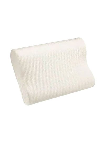 Memory Foam Body Pillow Foam White 60x30x1.4centimeter