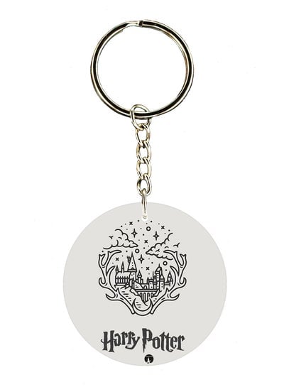 Double Sided Harry Potter Printed Keychain