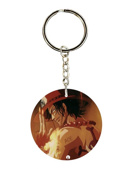 The Anime One Piece Double Side Printed Keychain