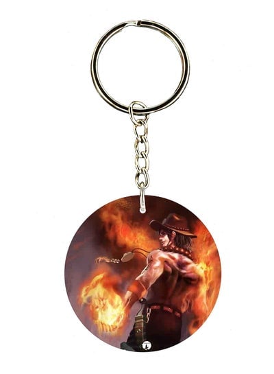 The Anime One Piece Double Side Printed Keychain