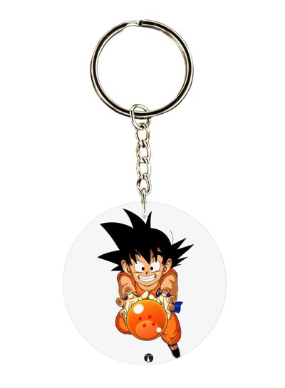Double Sided The Anime Dragon Ball Printed Keychain
