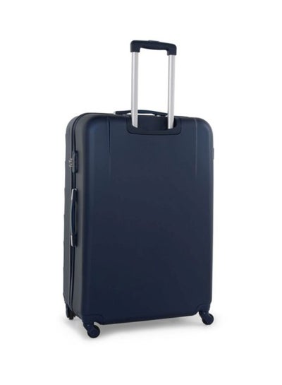 Hard Case Travel Bags Luggage Trolley ABS Lightweight Suitcase with 4 Spinner Wheels A207 Blue