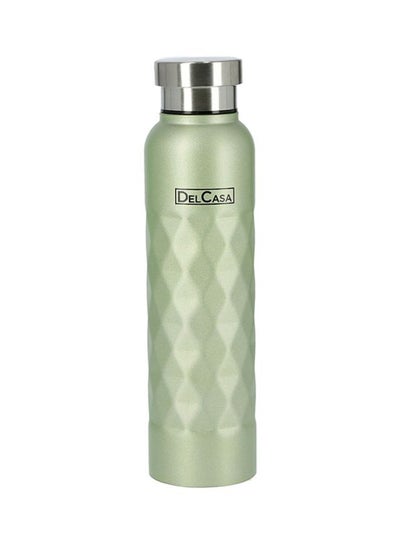 Stainless Steel Water Bottle Green/Silver